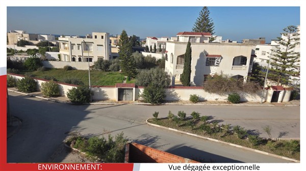 Hammam Chatt&nbsp;Borj Cedria&nbsp;Vente&nbsp;Duplex&nbsp;Villa inachev�e couvrant 340 m2 pour 320 md