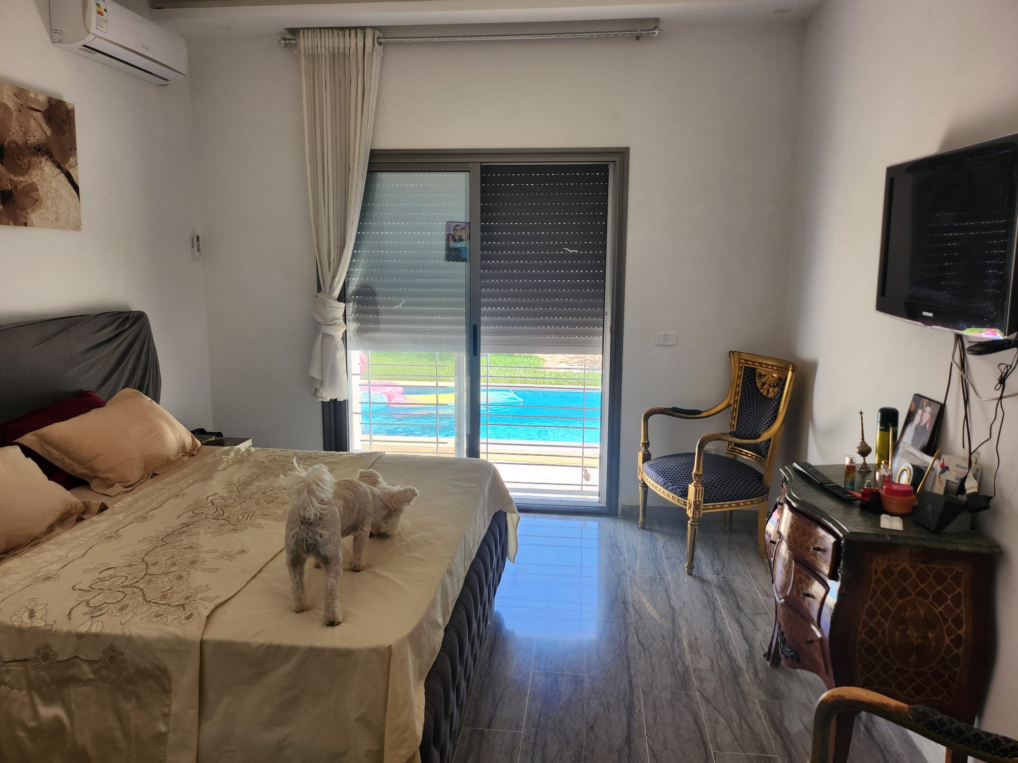 Hammamet&nbsp;Hammamet&nbsp;Location&nbsp;Appart. 4 pi�ces&nbsp;Villa alysse r�f l3263