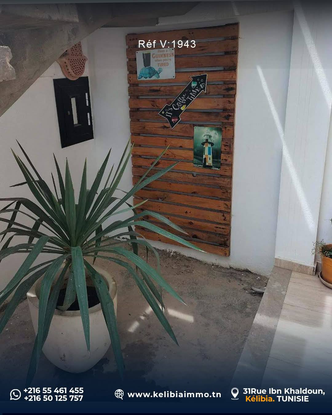 Hammam El Ghezaz&nbsp;Ezzahra&nbsp;Vente&nbsp;Maisons&nbsp;Villa a 400 m de la plage ezzahra hammem el ghzez