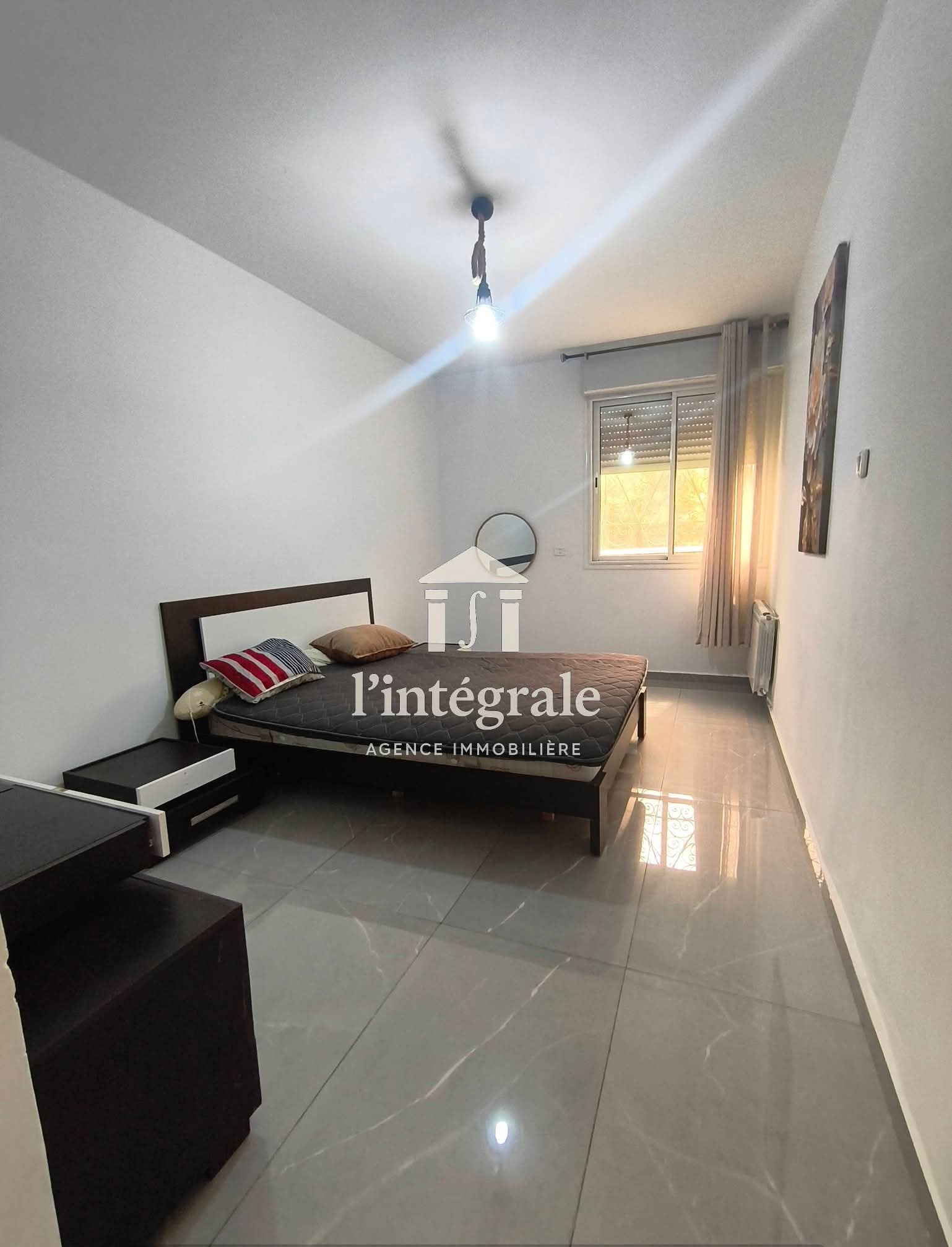 El Menzah&nbsp;El Menzah 1&nbsp;Location&nbsp;Appart. 4 pi�ces&nbsp;Superbe s3 meubl�  avec jardin privatif