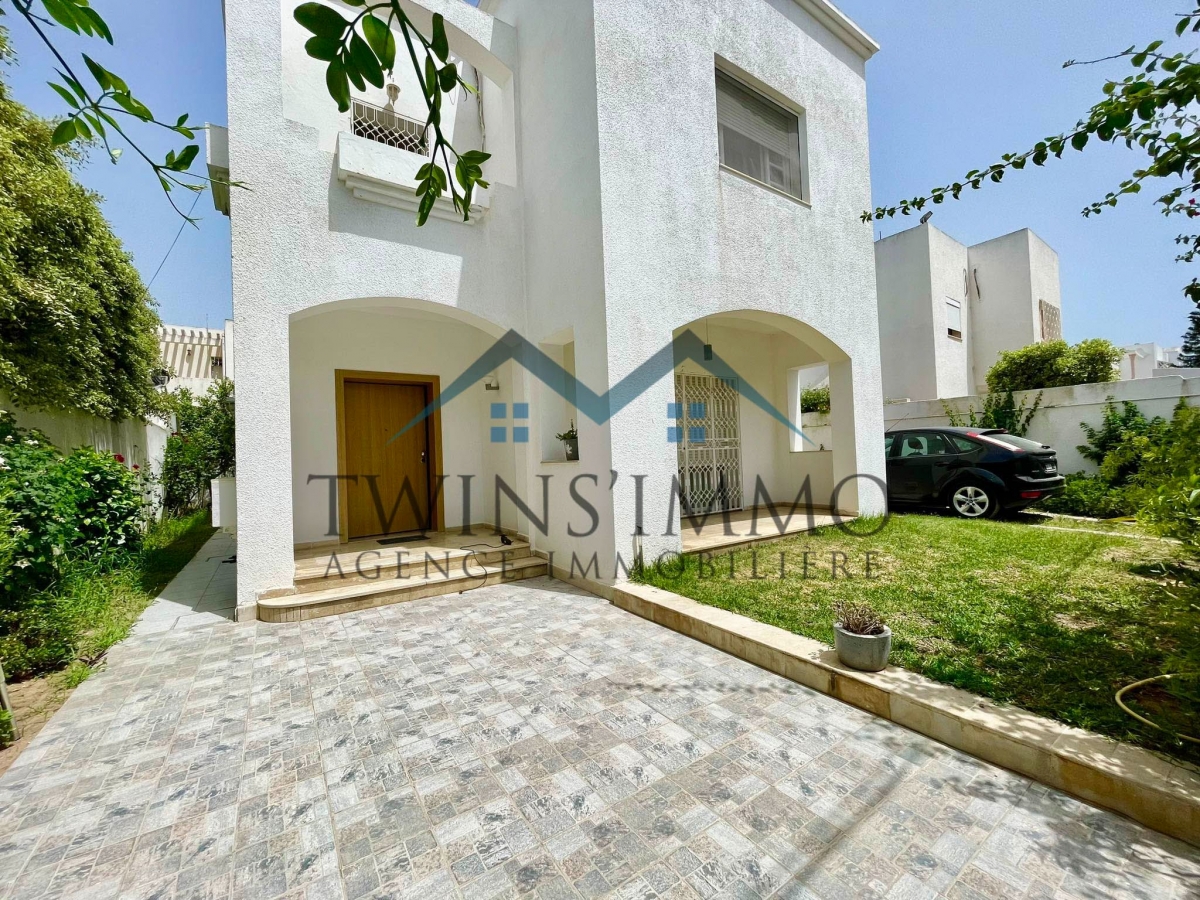 La Marsa&nbsp;Marsa Erriadh&nbsp;Vente&nbsp;Maisons&nbsp;Belle villa en s5 � la marsa
