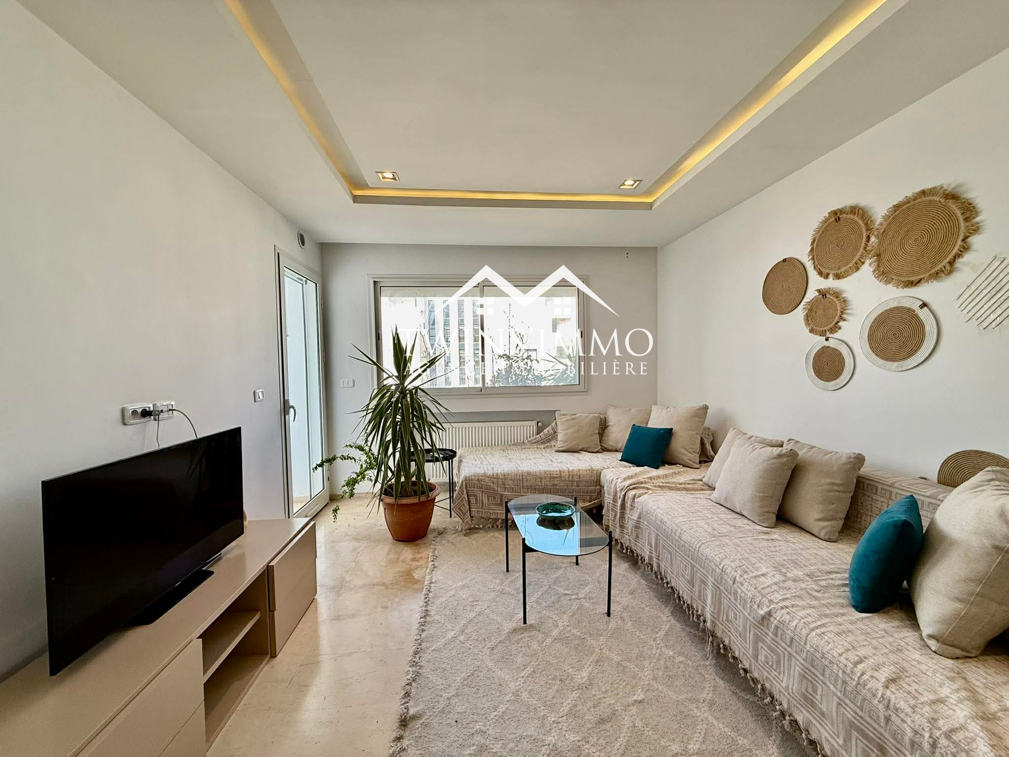 Ain Zaghouan&nbsp;Ain Zaghouan&nbsp;Location&nbsp;Appart. 1 pi�ce&nbsp;Appartement s1 neuf meubl� � ain zaghouan nord