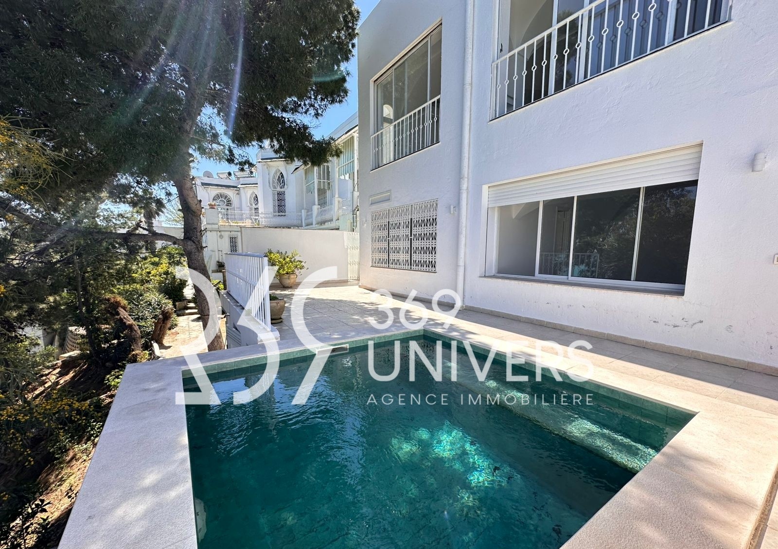 La Marsa&nbsp;Marsa Safsaf&nbsp;Location&nbsp;Maisons&nbsp;Villa avec vue sur mer � la marsa ref rh176