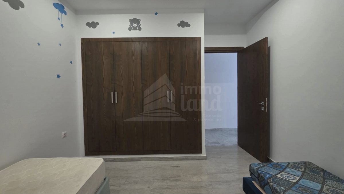 La Soukra&nbsp;Chotrana 1&nbsp;Vente&nbsp;Appart. 2 pi�ces&nbsp;Rdc s2 avec jardin