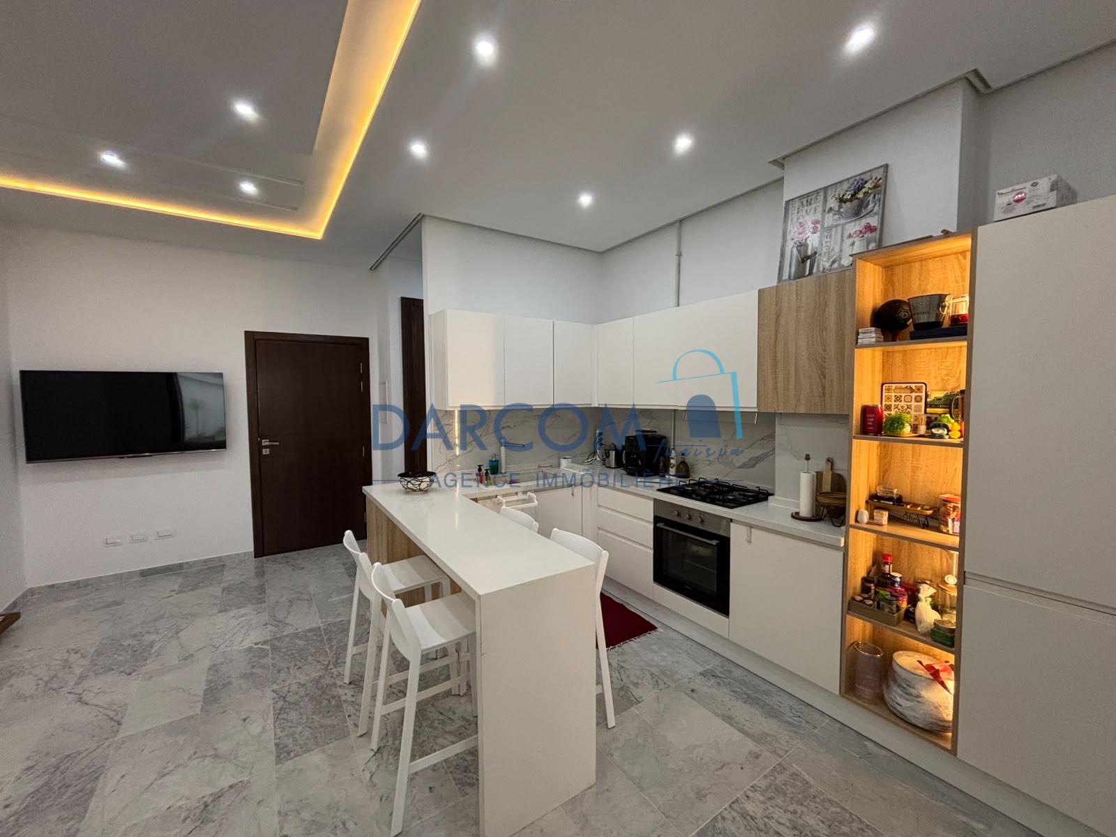 La Soukra&nbsp;La Soukra&nbsp;Vente&nbsp;Appart. 2 pi�ces&nbsp;S1 avec terrasse la nouvelle soukra