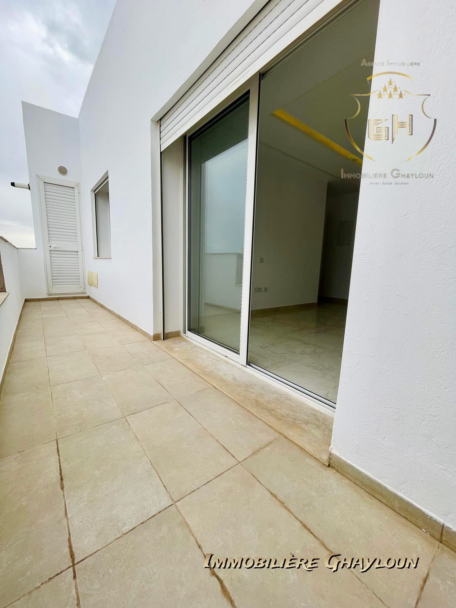 El Menzah&nbsp;El Menzah 9&nbsp;Location&nbsp;Appart. 2 pi�ces&nbsp;S1 avec grande terrasse menzah 9 c
