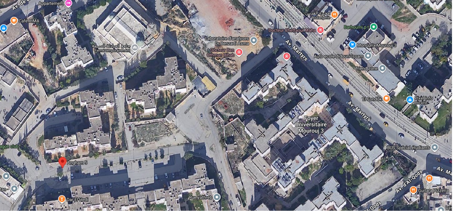 El Mourouj&nbsp;El Mourouj&nbsp;Location&nbsp;Appart. 4 pi�ces&nbsp;Appartement salon et trois chambres