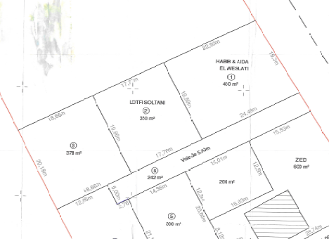 Bou Mhel El Bassatine&nbsp;Bou Mhel&nbsp;Terrain&nbsp;Terrain nu&nbsp;Lot 350m2 � boumhel pr�s 9sar bourguiba