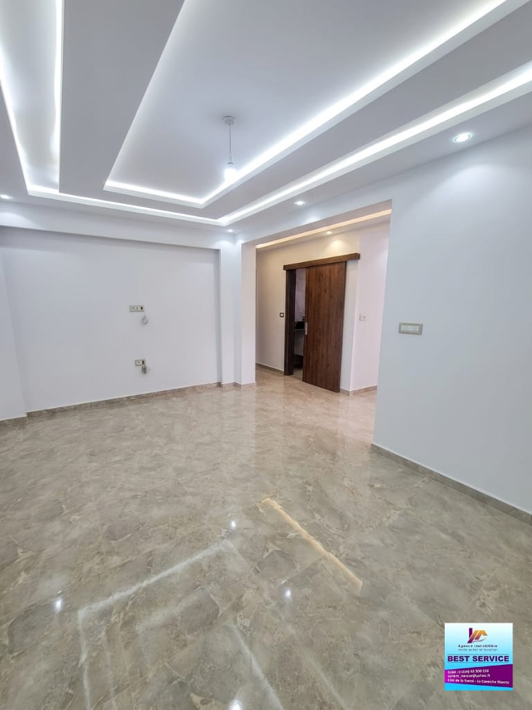 Bizerte Nord&nbsp;Cite Chourouk Sidi Salem&nbsp;Vente&nbsp;Appart. 2 pi�ces&nbsp;Appartement s2 avec vue mer