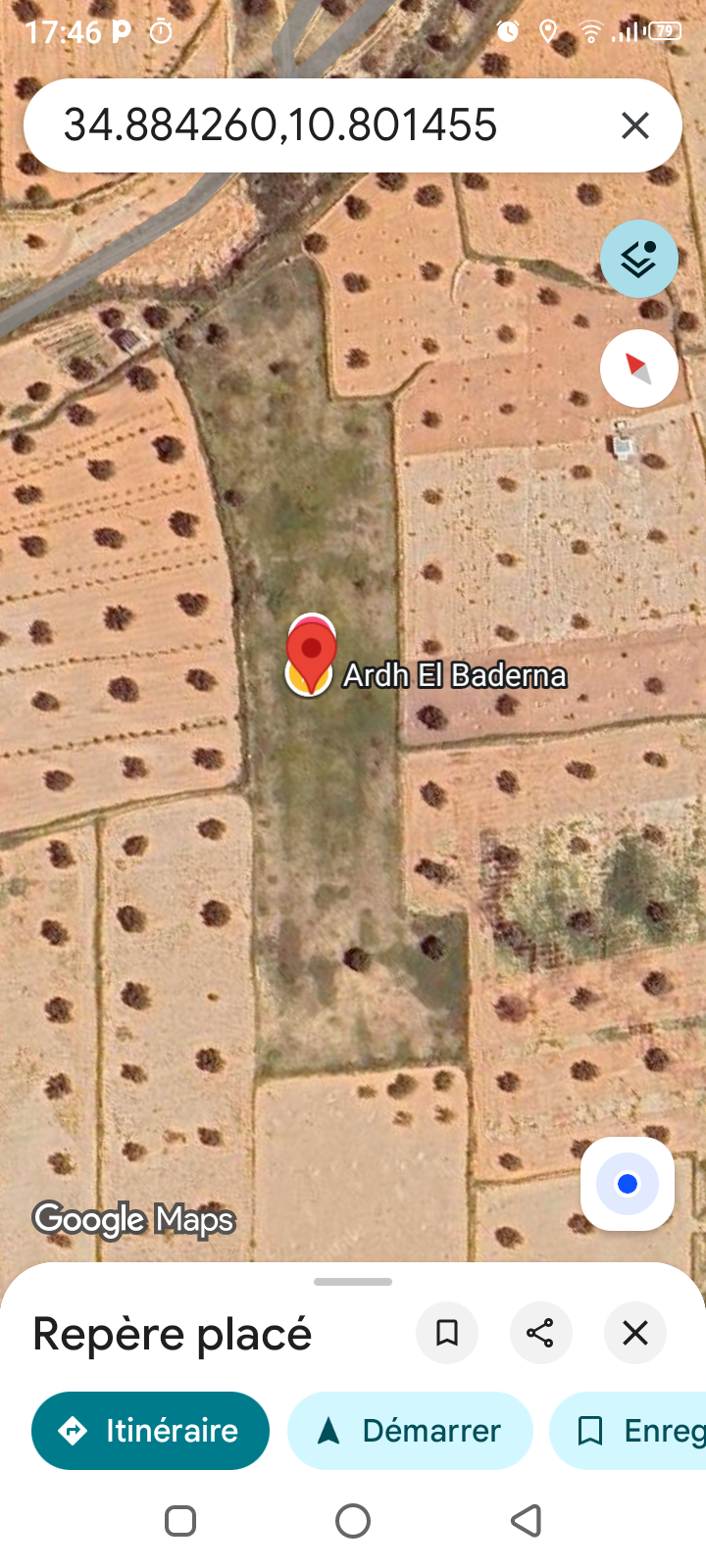 Sakiet Ezzit&nbsp;Sidi Salah&nbsp;Terrain&nbsp;Terrain agricole&nbsp;Terrain asl zaitoun 15 marjaa