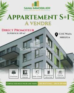 Vente Appart. 1 pièce - Tunisie