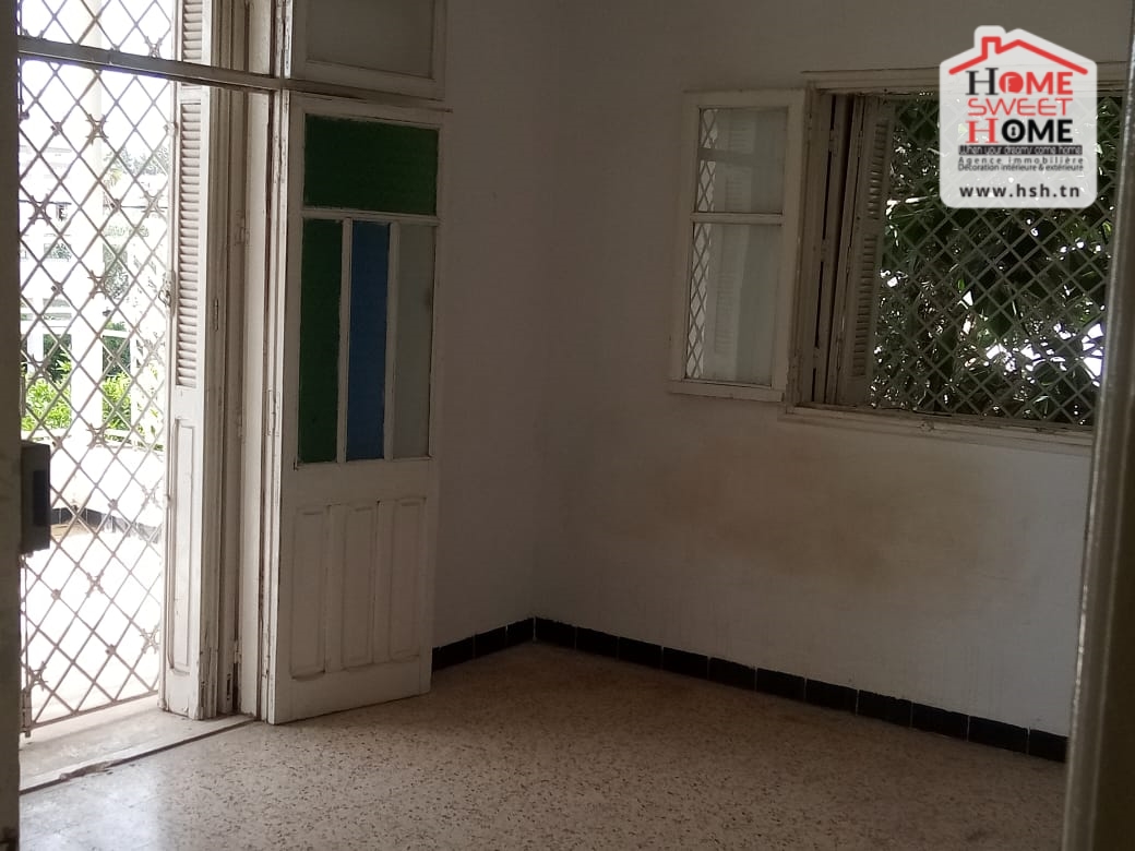 Le Bardo&nbsp;Le Bardo&nbsp;Vente&nbsp;Appart. 4 pi�ces&nbsp;Etage de villa tiras � bardo