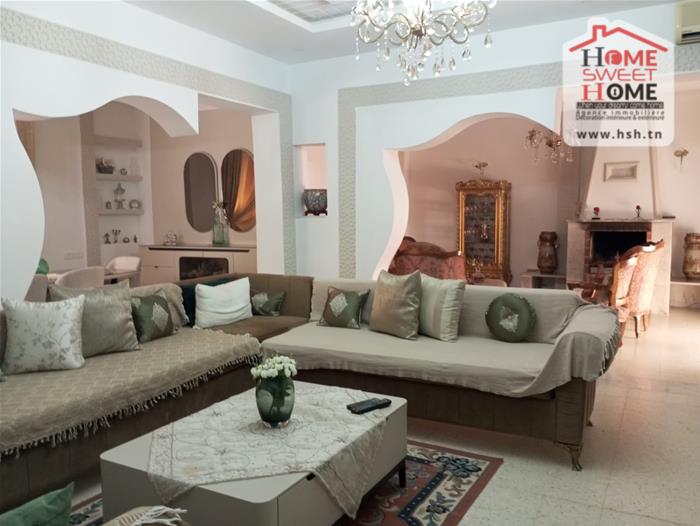Mornaguia&nbsp;Mornaguia&nbsp;Vente&nbsp;Appart. 4 pi�ces&nbsp;Rdc de villa carla � mornaguia