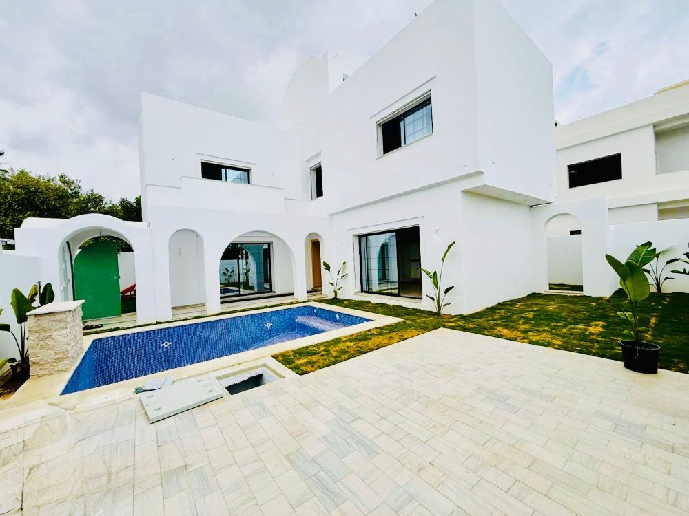 Hammamet&nbsp;Hammamet&nbsp;Vente&nbsp;Maisons&nbsp;V639 villa santorini fn