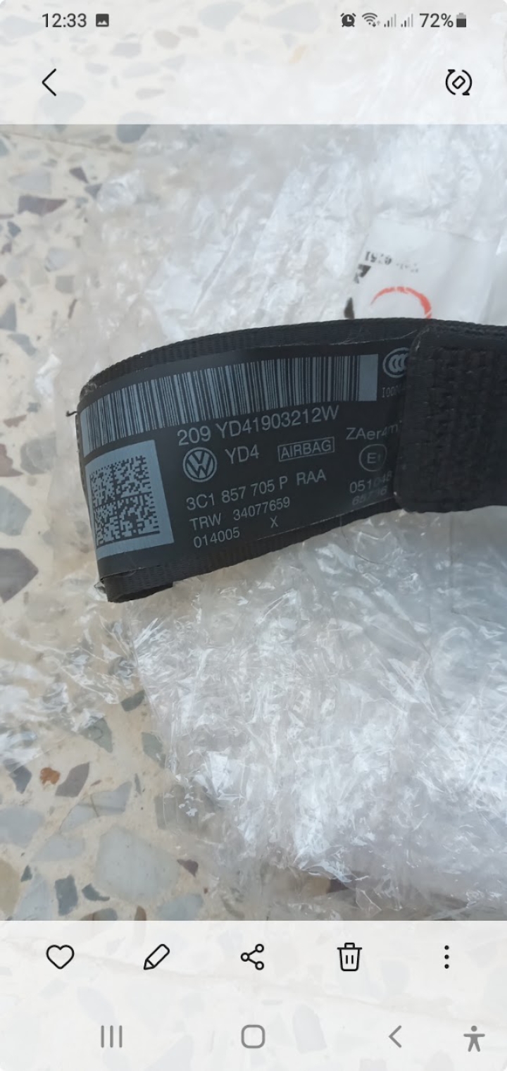 Hammam Chatt&nbsp;Hammam Chatt&nbsp;Pi�ces de voiture ancienne&nbsp;Autos Allemandes : Pi�ces&nbsp;Ceinture vw