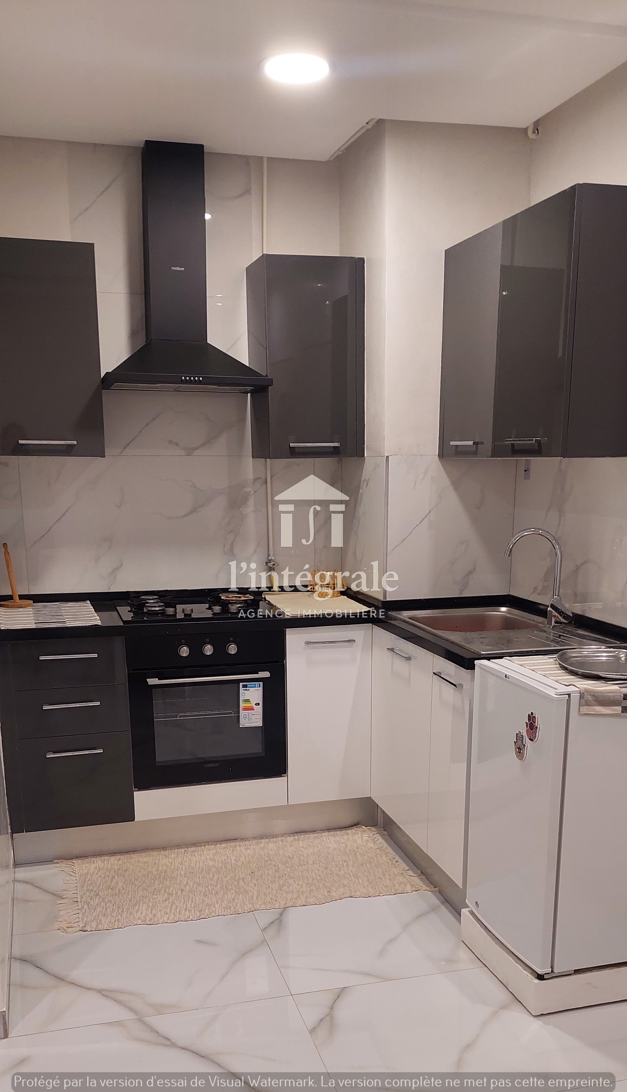 Ariana Ville&nbsp;Cite Ennasr 2&nbsp;Location&nbsp;Appart. 2 pi�ces&nbsp;S1 meubl� tr�s haut standing avec terrasse