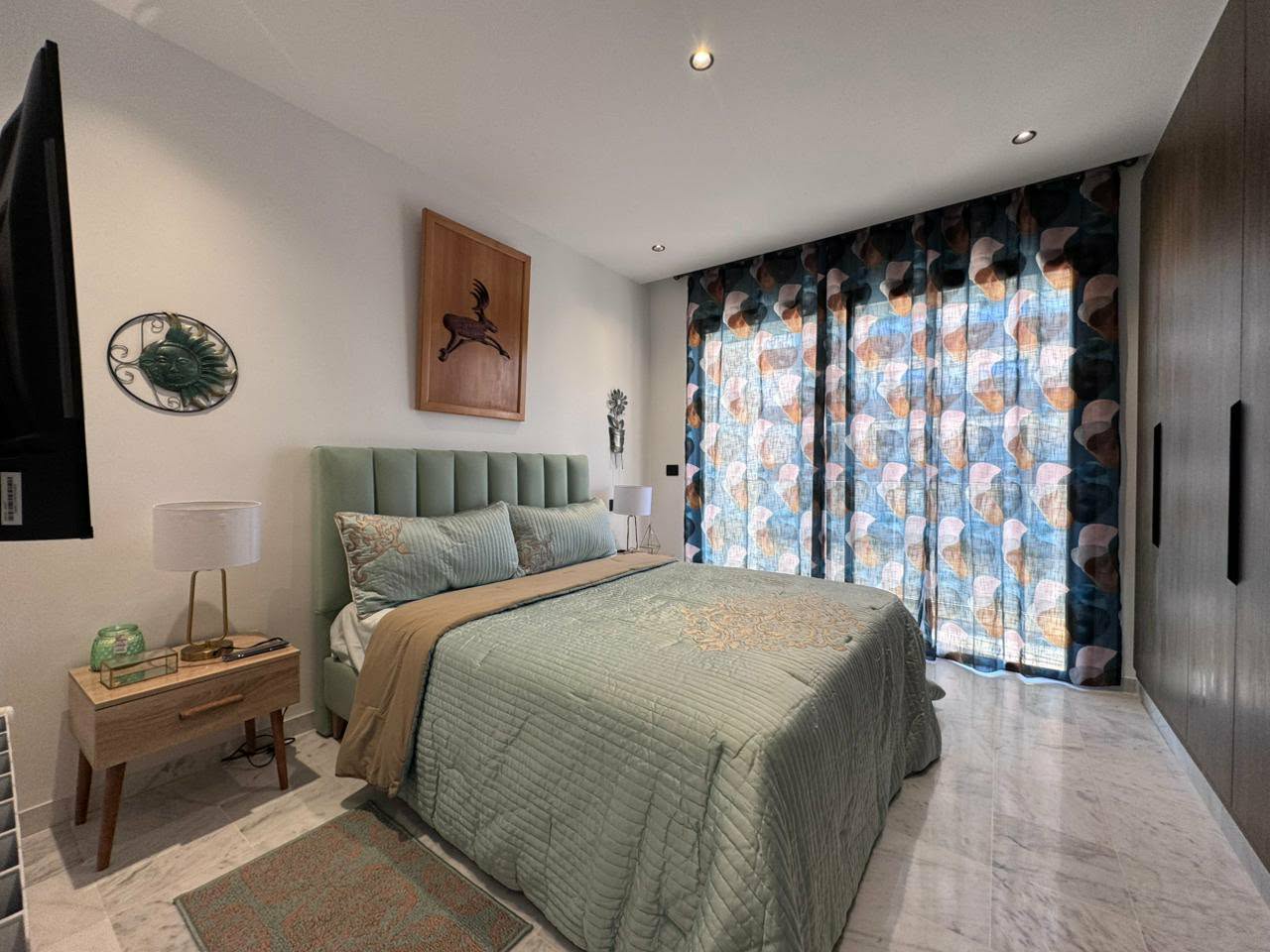 Ain Zaghouan&nbsp;Jardins de Carthage&nbsp;Location&nbsp;Appart. 3 pi�ces&nbsp;Super appartement meubl� au jardin de carthage