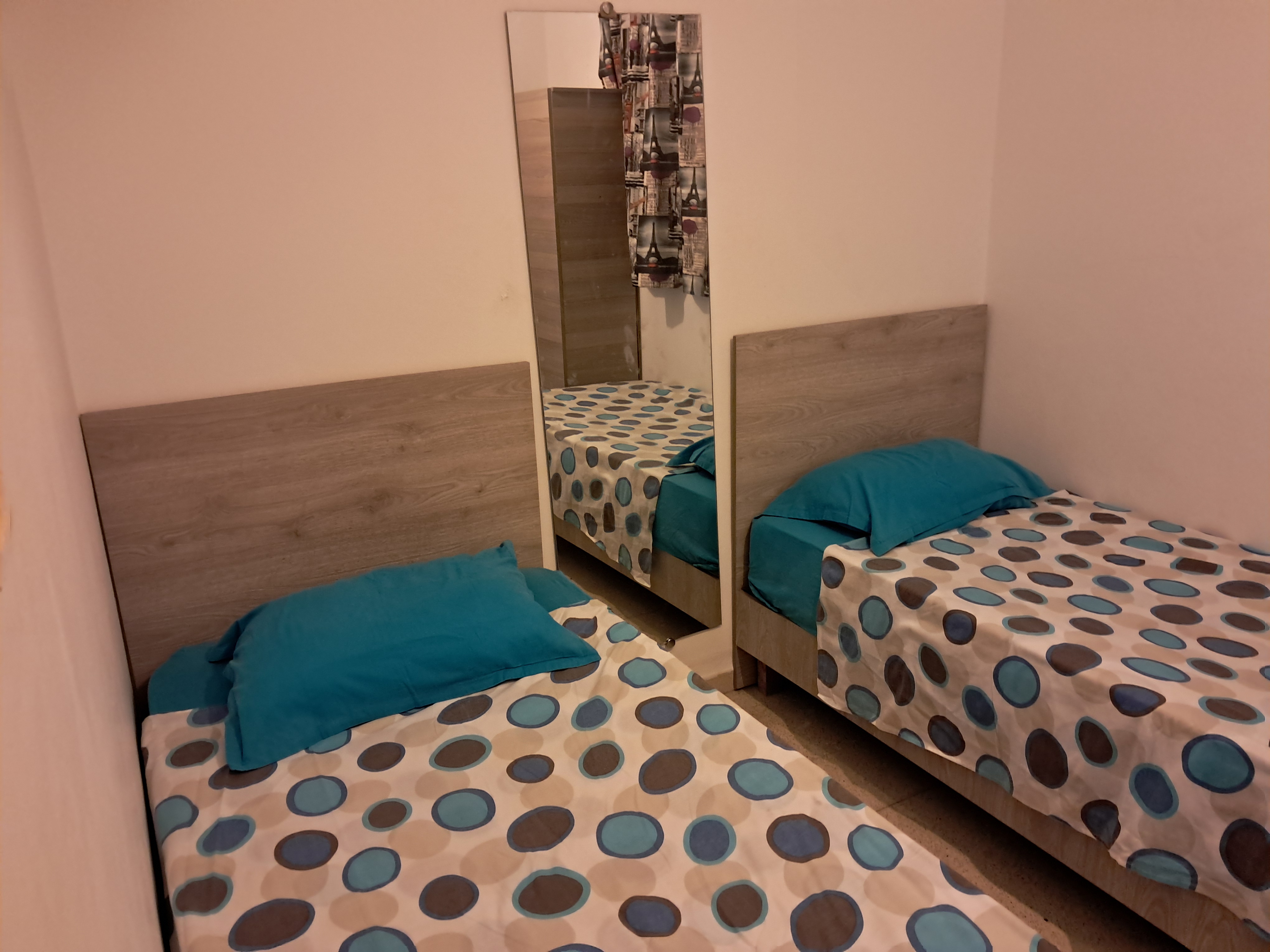 Hammamet&nbsp;Cite Merzgui&nbsp;Location&nbsp;Appart. 2 pi�ces&nbsp;Studio meubl� pour �tudiant  merzaka hammamet nord