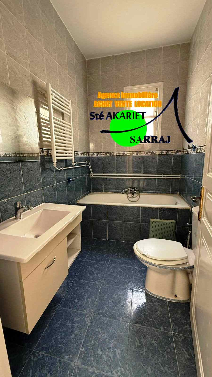 Sousse Jaouhara&nbsp;Khezama Ouest&nbsp;Vente&nbsp;Maisons&nbsp;Appartement s3 avenue de imam moslem khzema ouest
