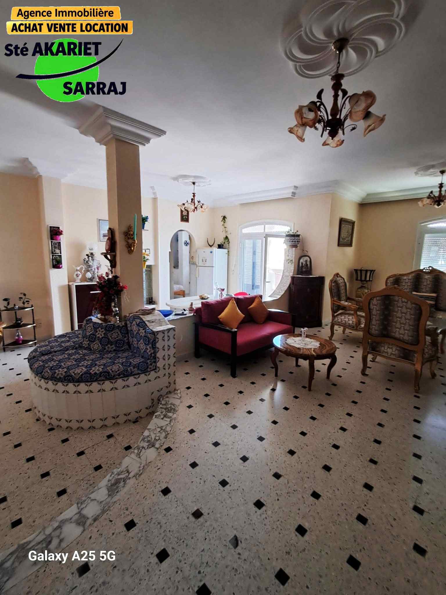 Sousse Ville&nbsp;Cite Jaouhara&nbsp;Vente&nbsp;Appart. 4 pi�ces&nbsp;Appartement s3 pr�s boulangerie garanemsa sousse