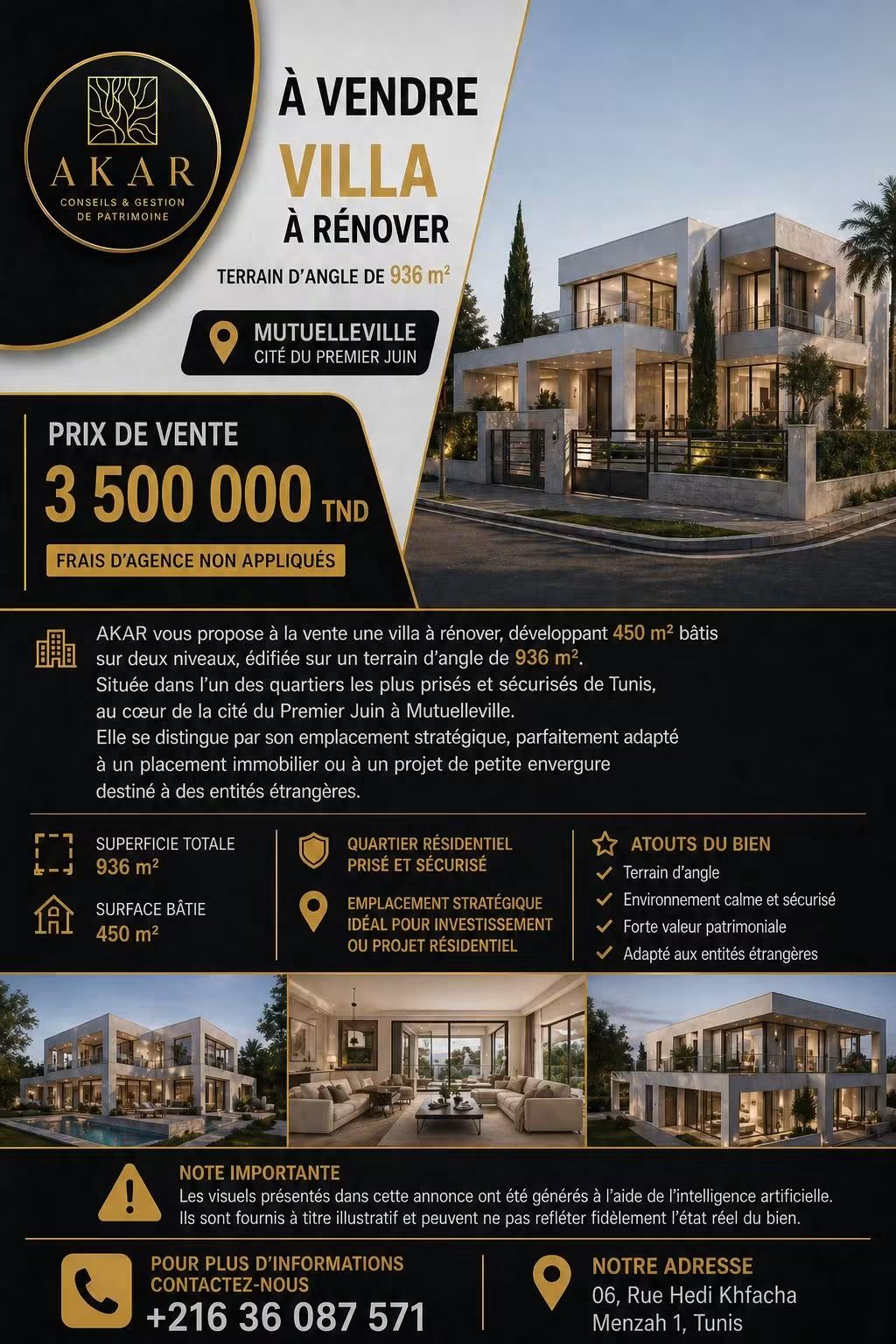 Vente&nbsp;Maisons - Tunisie
