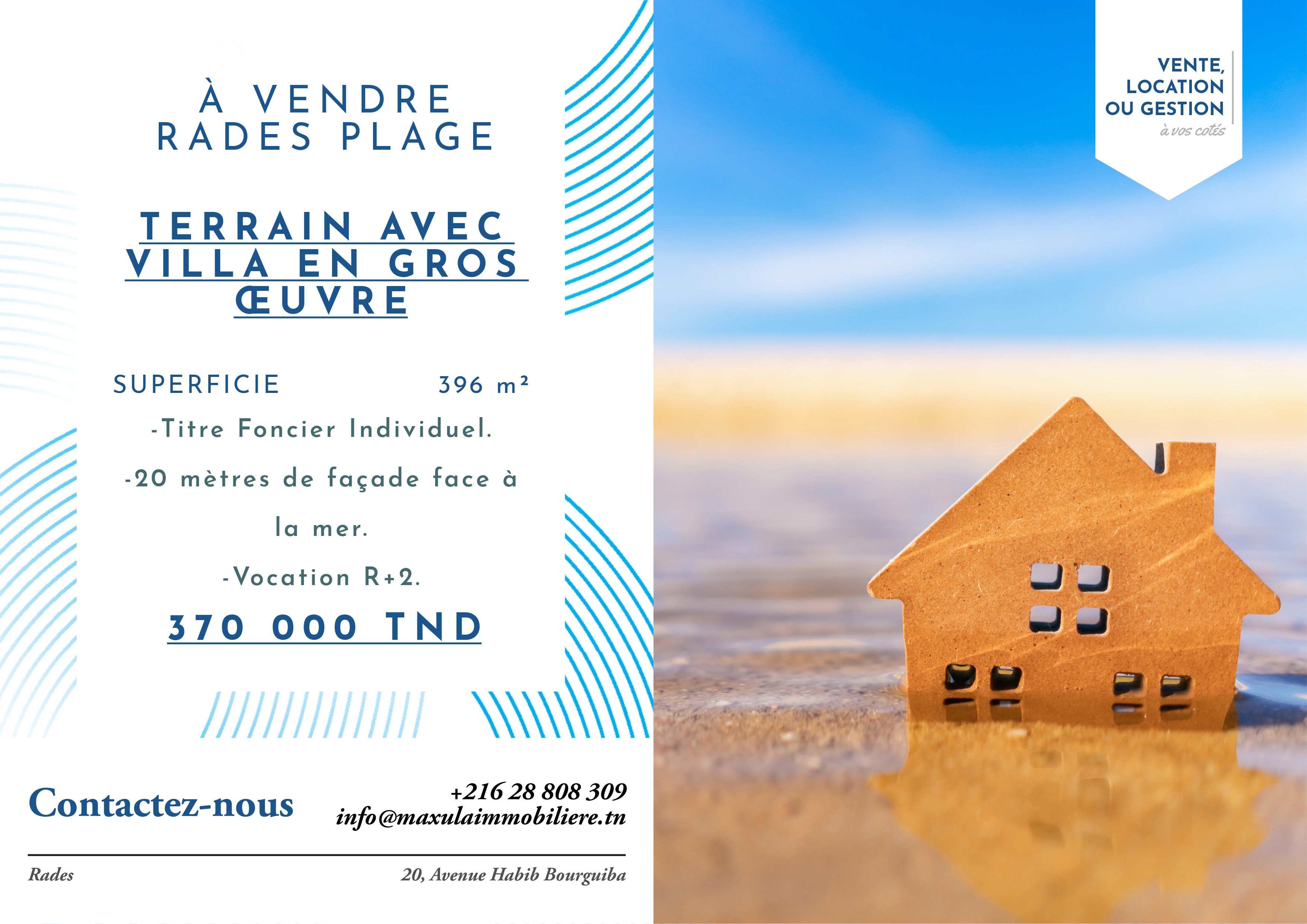 Vente&nbsp;Maisons - Tunisie