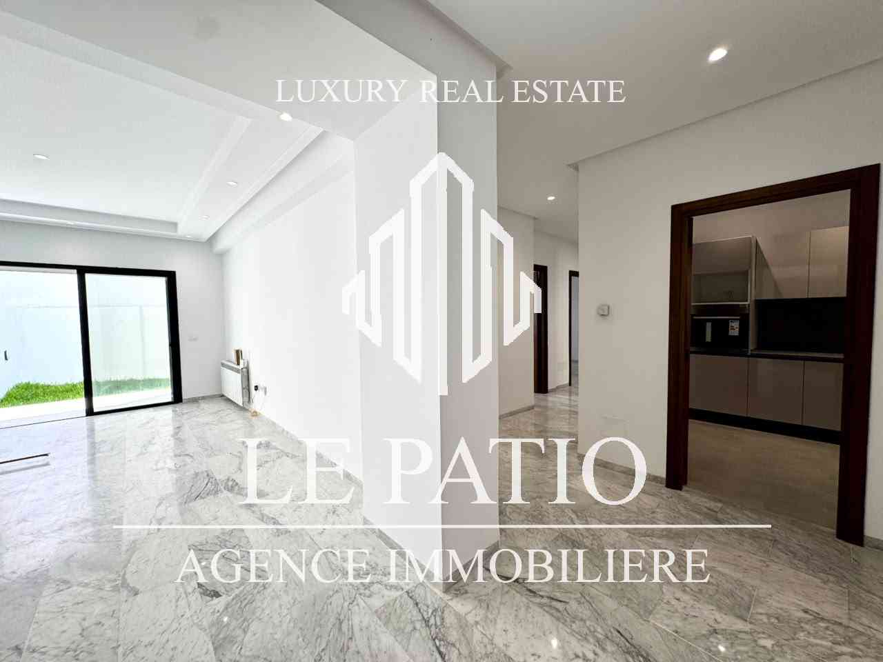 La Marsa&nbsp;Marsa Safsaf&nbsp;Vente&nbsp;Appart. 4 pi�ces&nbsp;Appartement s3 neuf avec jardin jamais habit�