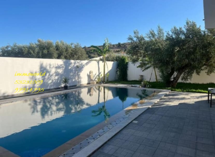 Hammamet&nbsp;Bir Bouregba&nbsp;Vente&nbsp;Maisons&nbsp;Villa haute standing oued lassoued
