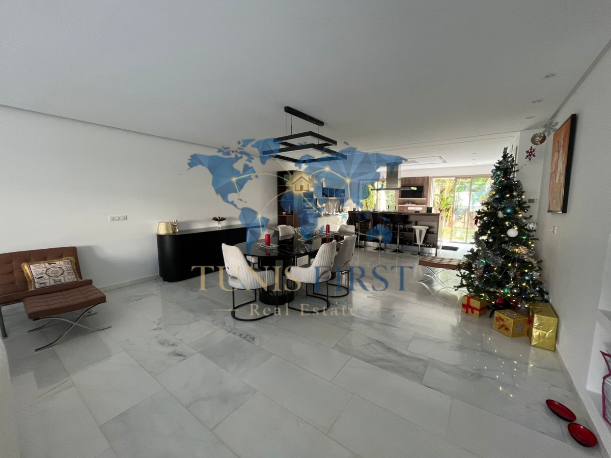 La Marsa&nbsp;Gammart&nbsp;Vente&nbsp;Appart. 3 pi�ces&nbsp;Appartement s2 avec jardins et piscine � gammarth