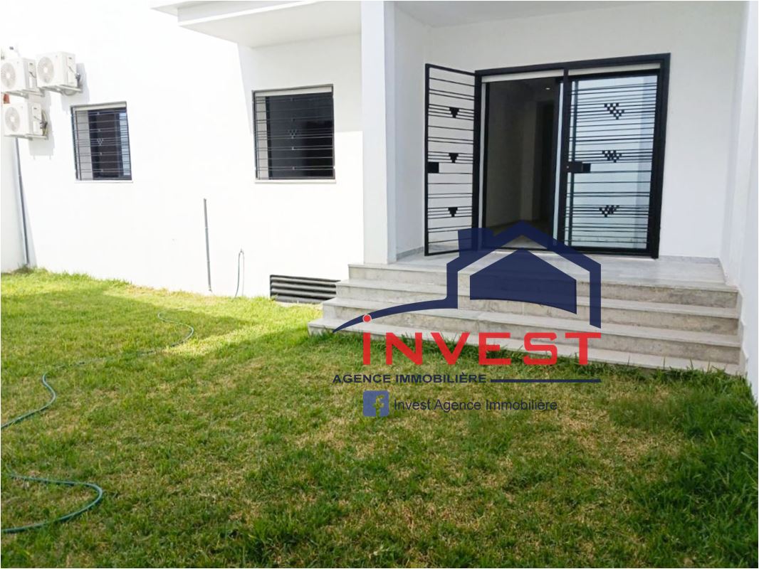 La Marsa&nbsp;Cite El Moustakbel (La Marsa)&nbsp;Vente&nbsp;Appart. 3 pi�ces&nbsp;Rez de jardin s3 � la marsa
