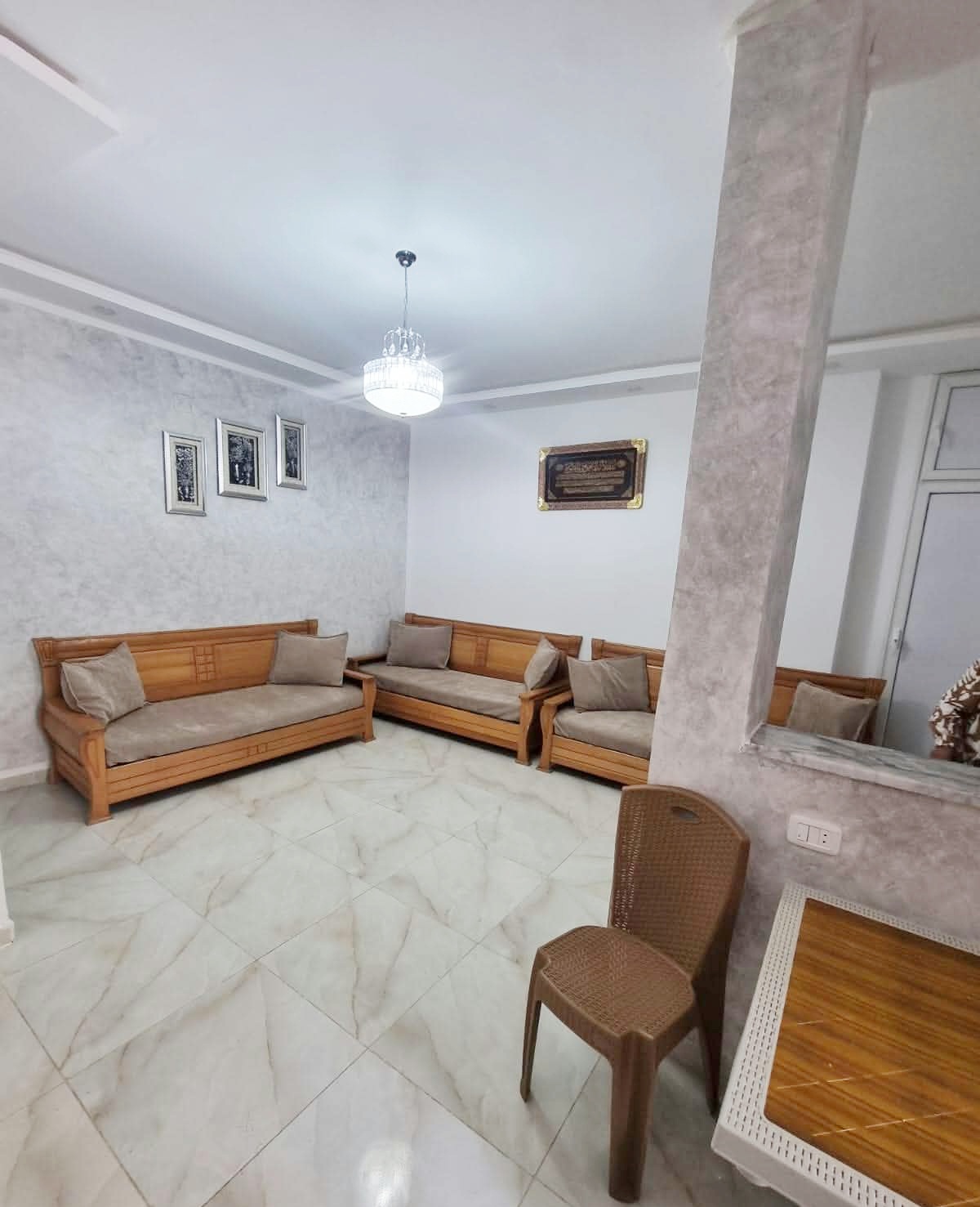 Bizerte Nord&nbsp;Bizerte&nbsp;Location&nbsp;Appart. 1 pi�ce&nbsp;Un appartement s1 rdc � hay saha bizerte