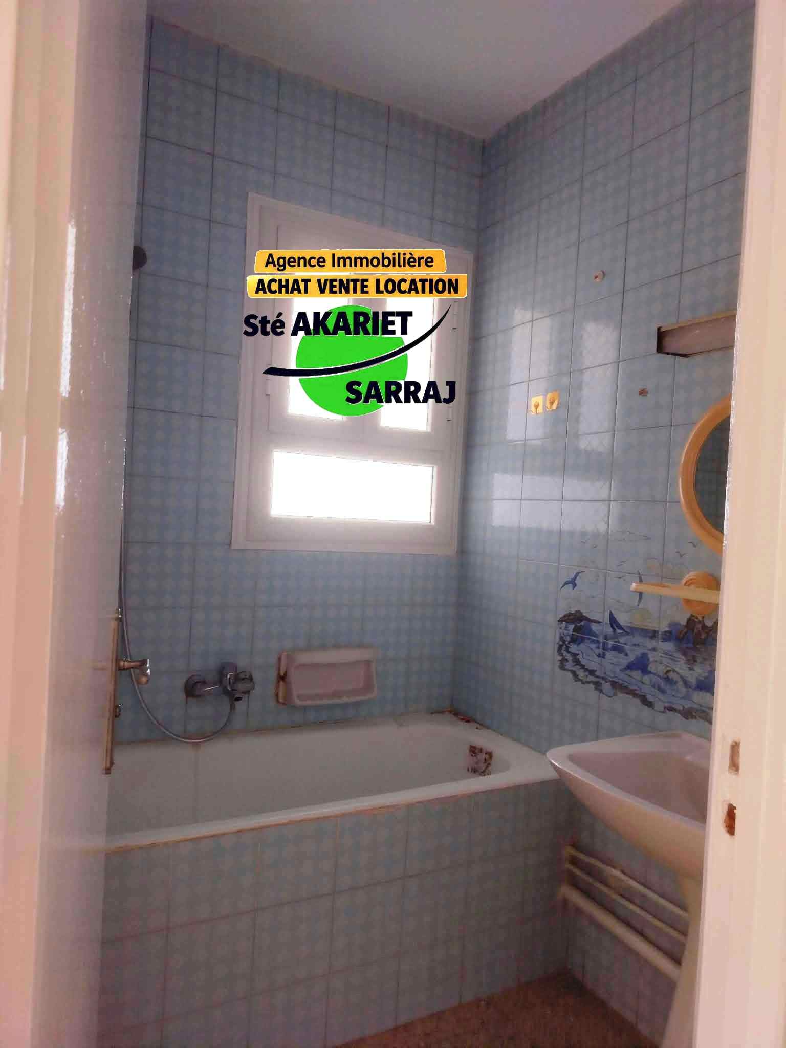 Sousse Ville&nbsp;Sousse Corniche&nbsp;Vente&nbsp;Appart. 3 pi�ces&nbsp;Spacieux s2 pr�s la poste de corniche sousse