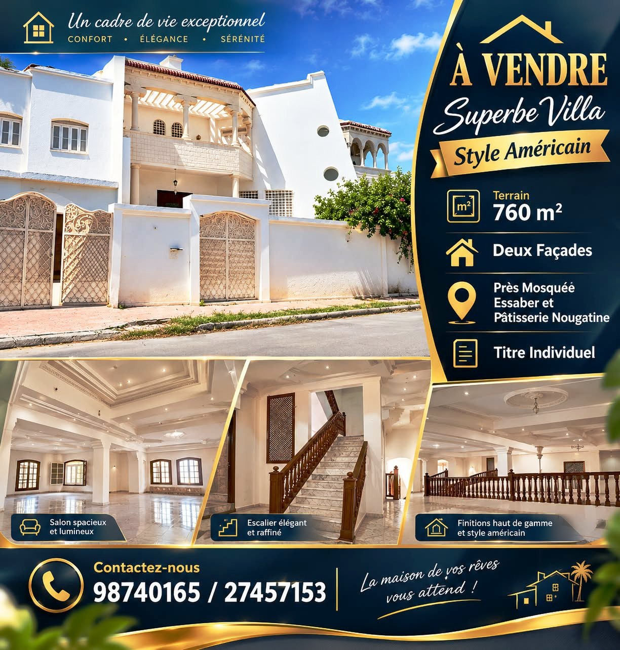 Vente&nbsp;Maisons - Tunisie
