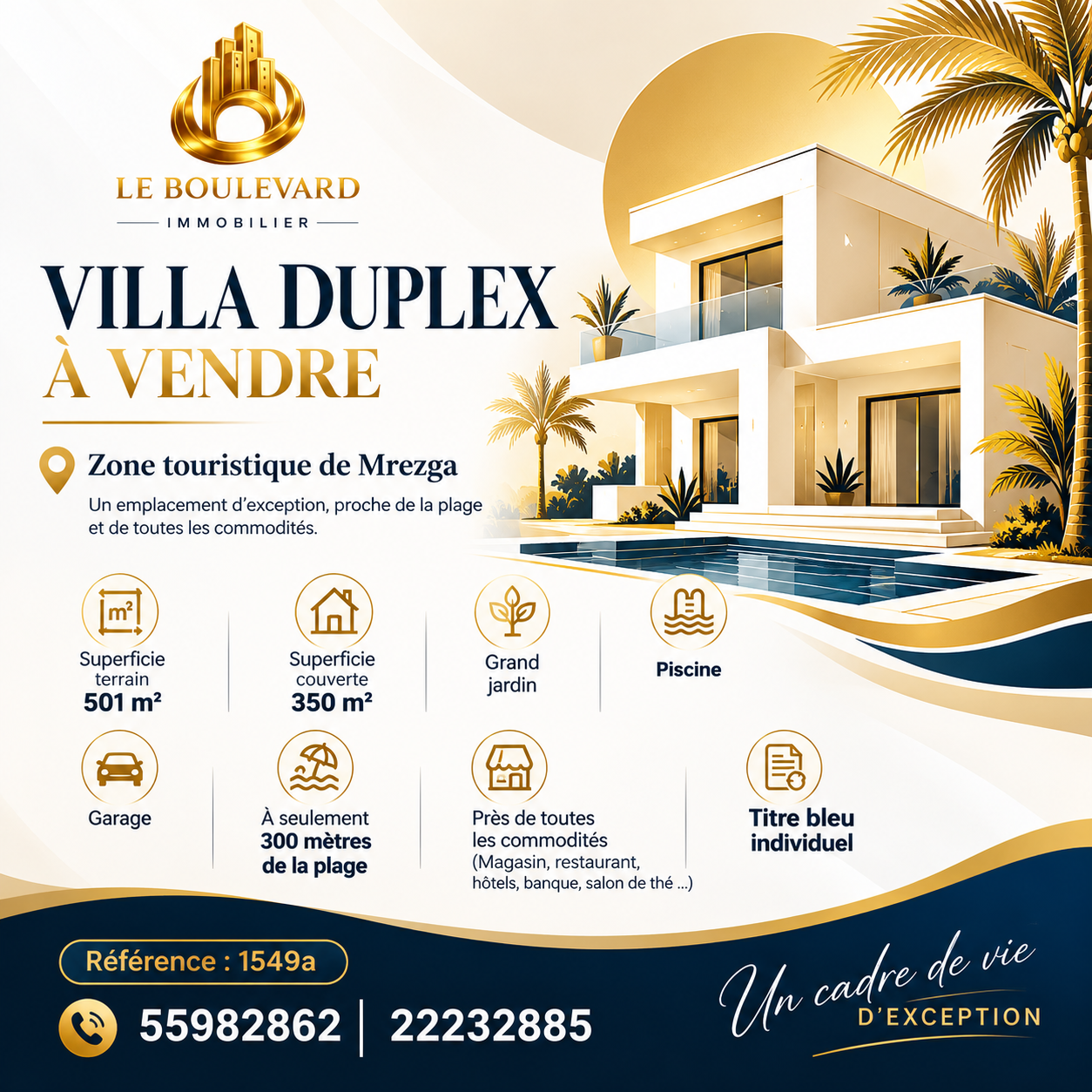 Vente&nbsp;Duplex - Tunisie