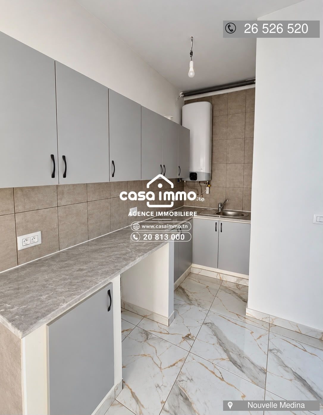 Nouvelle Medina&nbsp;Nouvelle Medina&nbsp;Location&nbsp;Appart. 2 pi�ces&nbsp;S2 � nouvelle medina 3